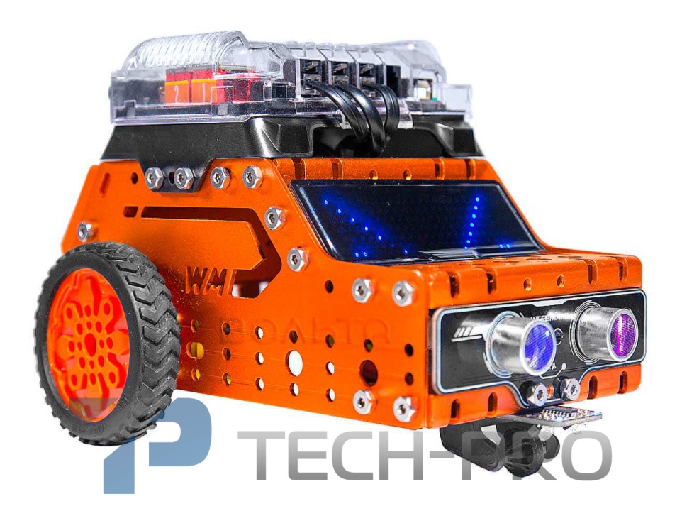 Программируемый конструктор робот Weeebot Jeep STEM. Фото N2